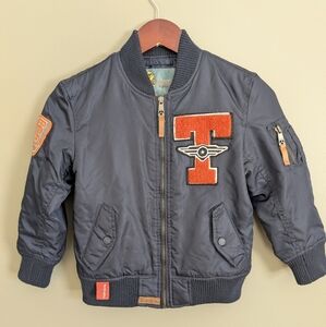 Tommy Top Gun Tomcat Bomber Jacket Size 6